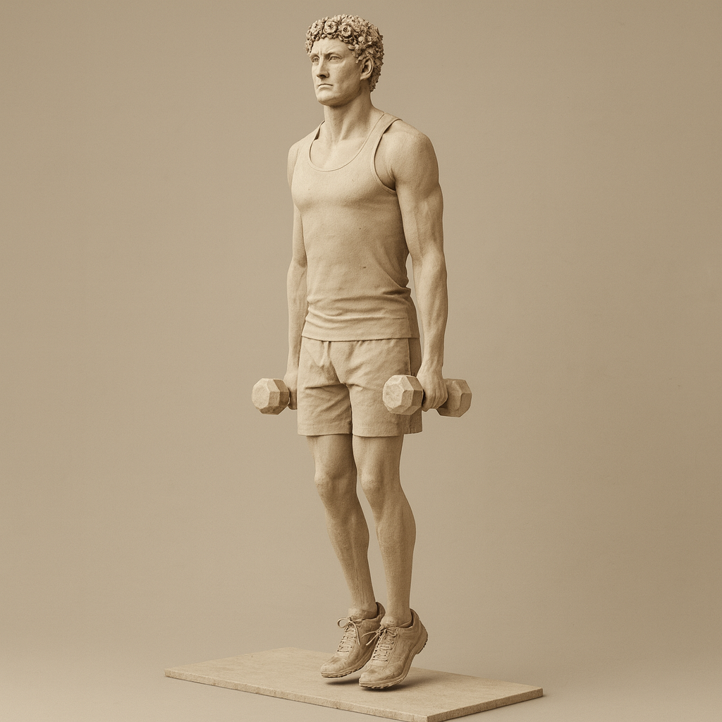 Calf raise exercise