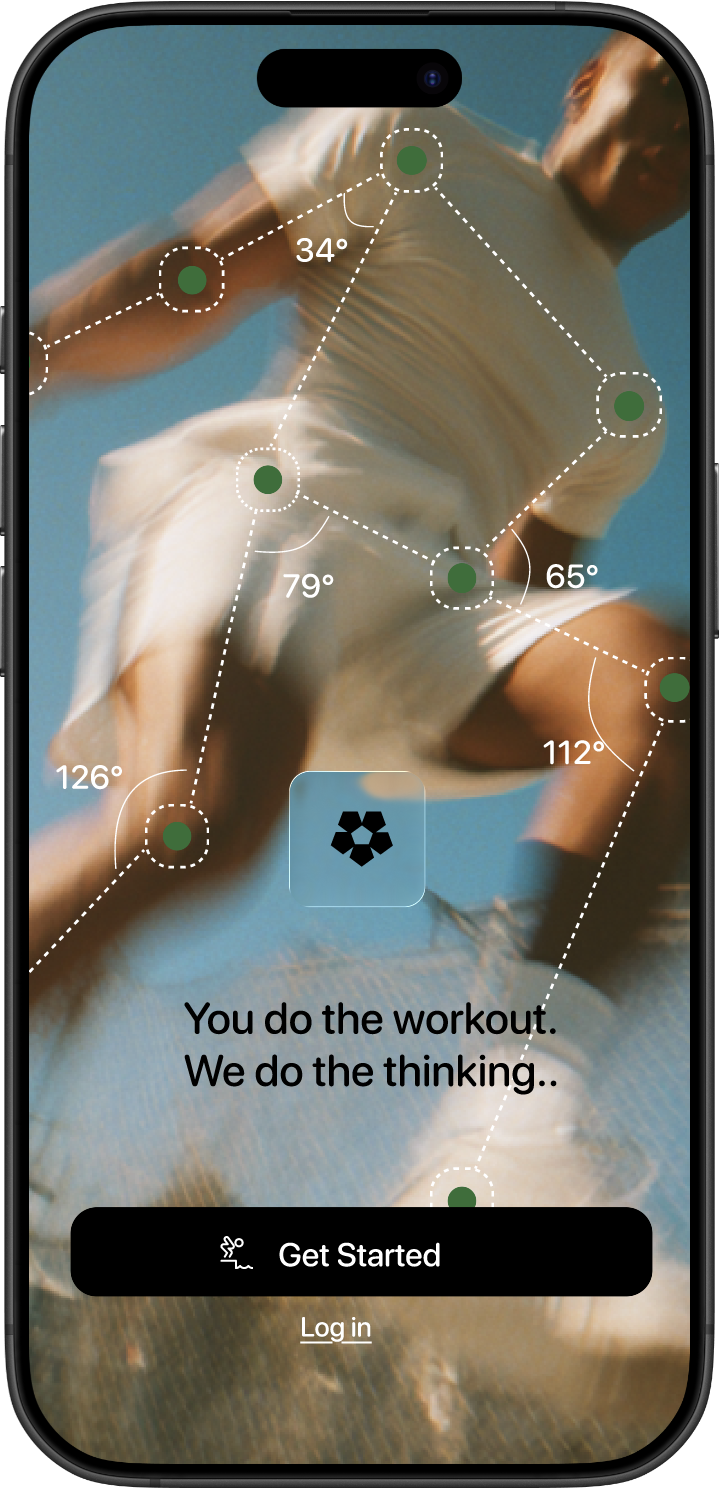 AthletiQ app onboarding screen for personalized setup